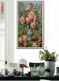 Promotion DIY 5D Full Diamond Embroidery Teapot Flowers Round Diamond Painting Cross Stitch Kits Diamond Mosaic Home Decoration5100446