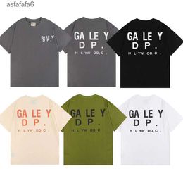 Mens Designer t Shirt Shirts Clothes for Men Fashion Letter Simple Crewneck Print Short Sleeves and Women Cottons Tops European Size KPUZ