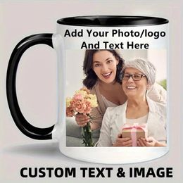 Mugs 1pc Custom Po Coffee Mug- Personalised Gifts For Mom Boyfriend Girlfriend Friend Party Favours Mug 11oz