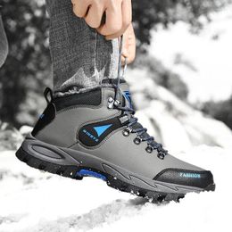 Casual Shoes High Quality Man 2024 Cold-proof And Warm Men's Vulcanised Fashionable Lace-up Outdoor Sports