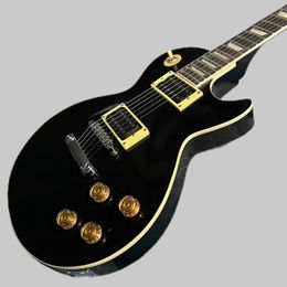 Standard electric guitar, black, mahogany body, mahogany Fretboard, 24 shipping, free shipping 1959