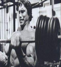 Arnold Schwarzenegger Poster Weight lifting Bodybuilding Workout Sport Art Posters Print Popaper 16 24 36 47 inches6686059