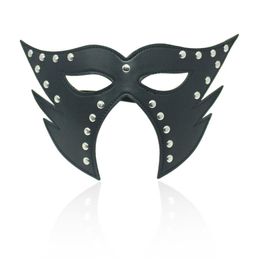 Sex Black Mask GogglesVeilEyepatch Nightclub Party Roleplay Bondage Tease Slave Sex Toys BlackRed q05068629747