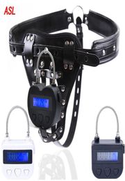 USB Rechargeable Electronic Timer for BDSM Mouth Gag Time Lock BDSM Bondage Pants Adult Games Sex Toys for Couples5820083