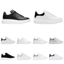 Designer Shoes Oversized Sneaker Platform Scarpe Mens Womens White Black Leather Suede Velvet Lace Up Chaussures Espadrilles Unisex Sports Trainers
