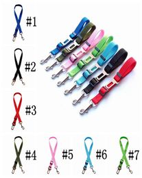 Adjustable Pet Dog Cat Seat Belt Safety Strap Collars Vehicle Tether Car Harness DSP B 002215M5310041