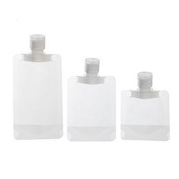30 50 100 ML Travel Pouches for Toiletries Refillable Empty Travel Size Containers Small Squeeze Pouches Travel Bottles for Shampoo Conditioner Lotion Soap Liquids