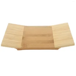 Dinnerware Sets Japanese Sashimi Dish Style Sushi Plate Accessory Fruit Tray Limited Serving Bamboo Appetiser Plates