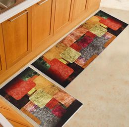 Carpets 2Pcs Kitchen Mat Cushioned Anti-Fatigue Rug Non-Slip Mats And Rugs Heavy Duty Comfort For Floor Home