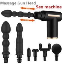 NXY dildos Fascia Massage Gun Head Accesories to Sex Machine Adult Sex Toys Dildo Vibrators for Female Man Women Masturbators Sex6368577