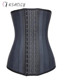 Waist Trainer Body Shaper Latex Corsets Cincher Hourglass ShapewearWomen 25 Steel Bones Corset Waste Trainers Fajas 2201151669387