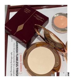 Face Powder Top Quality Brand Complexion Perfecting Micro Airbrush Finish 8G Fair Medium 2 Colour Makeup Drop Delivery Health Dh2Rh5391461