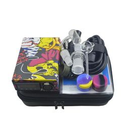 Smoking Mix Color PID TC Dab Box E Nails Mini Enail Controller Dab Kit 14mm 18mm Quartz Nail 110V220V 20mm Coil Heaters For Dab R8703295