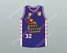 CUSTOM NAY Name Youth/Kids CHRIS SPENCER 32 BRICKLAYERS BASKETBALL JERSEY 7TH ANNUAL ROCK N JOCK B BALL JAM 1997 Top Stitched S-6XL
