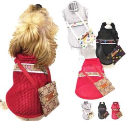 The dog clothes Angelamy summer breathable mesh dog sunscreen presbyopia bag pet clothing233T8139742