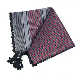 Scarves Arab Desert Scarf Tasselled Soft And Comfortable Suitable For Hiking Camping Cycling Multipurpose Shawl