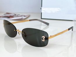 rectangles sunglasses Luxury Rectangle sunglasses Man Women Unisex Designer Goggle Beach Sun Glasses Retro Frame Design UV400 With Box A71560 very nice