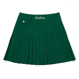 Gym Clothing 2024 Goods Spring Summer Golf Skirt For Women Ladies Wear Pleated Printed Logo Sports Tennis Bottom