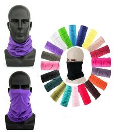 Cycling Unisex Magic Scarf Colourful Head Face Protective Mask Neck Gaiter Biker039s Tube Bandana Scarf Wristband Beanie Cap Out3009467