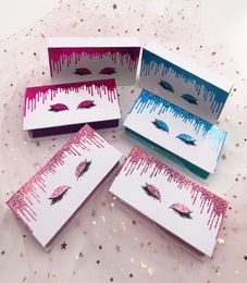 New Arrival Eyelashes Packaging Box Glitter Eye Box for 3D 5D Mink Eyelashes Private Label Custom magnetic Lashes Box4487343