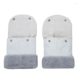 Stroller Parts Pram Winter Hand Gloves Baby Muff Windproof Pushchair