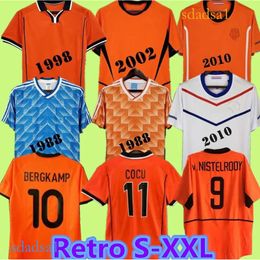 1988 Retro Soccer Jerseys Van Basten 1974 1984 1997 1998 1994 BERGKAMP 96 97 98 Gullit Rijkaard DAVIDS Kluivert football shirt kids kit Seedorf Sneijder