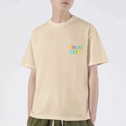 Men's T-Shirts Mens Luxury Pure Cotton Social Oversized Short Slve T Shirt Vintage Y2k Casual Soft Comfortable Style Hot Berserk Clothing Y240516