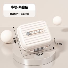 Pill Box Decorative Objects Three Meals A Day Outdoor Travel with Sealed Sub-packing Storage Box