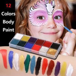 Tattoo Inks 12 Color/set Face Makeup Fashion Painting Oil Art Eye Liner Body Paint