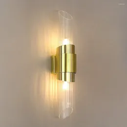 Wall Lamp Light Copper Mounted Lights Bedside Reading Lighting Fixture Night Lamps Compatible With Hallway Living Room