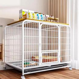 Cat Carriers Adjustable Detachable Dog Cage Bed Bounce Prefab House Castle Lavatory Standard Casas Para Mascotas Pet Furniture