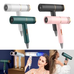 800 W Hair Dryer Negative Ionic Blow 3 Heat Settings Cold Wind Salon Styler Tool Electric Drier Blower 240506