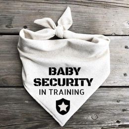 Dog Apparel Customize Pregnancy Announcement Bandana Gender Reveal Party Baby Shower Pets In Training Husband