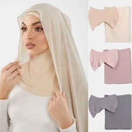 Bandanas Durag Multi color 2-piece/set chiffon headscarf with headscarf regular rayon and chiffon Shl J240516