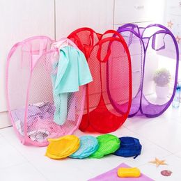 Laundry Bags Cartoon Foldable Clothes Bag Toy Storage Baskets Folding Washing Bin Home & Organization Collapsible Basket