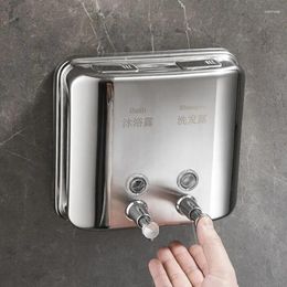 Liquid Soap Dispenser 304 SS MaterialSoap Shower Shampoo 1500ml Wall Mounted Bathroom El Products