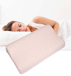 Travel Memory Foam Space Pillow Case Soft Pillowcase Slow Rebound Memory Foam Throw Pillow Case Neck Cervical Healthcare9380211