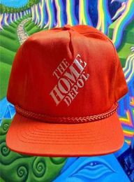 Old Home Depot Truck Driver snapback hat rope012345678434140