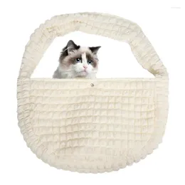 Cat Carriers Pet Sling Carrier For Small Dogs Hands-Free Crossbody Dog Pouch Portable Puppy Bag Soft Tote