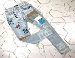 Top Quality Amirl Jeans Famous Brand Designer Jeans Men Fashion Street Wear Mens Biker Jeans Man Popular Pants6763933
