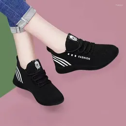 Casual Shoes Women's Lace Up Sneakers Female Breathable Mesh Platform Fashion Ladies Soft Comfy Sneaker Tenis Feminino