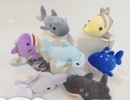 2024Cartoon Ocean Animal Whale Shark Plush Toy Shark Doll Pressing Bed Doll Wedding Throwing Birthday Gift Girl