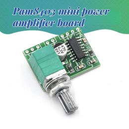 1PCS PAM8403 Super mini digital power amplifier board miniature class D power amplifier board 2 / 3 W high 2.5-5V USB