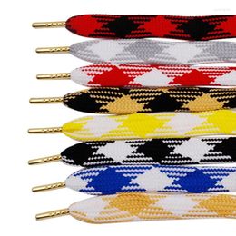 Shoe Parts 24 Colors Special Extro Fat 60-180cm Shoelaces For Sneakers 3/4" Boots And Shoes Laces Designer Golden Silver Aglets