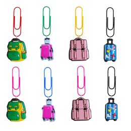 Pendants Lage And Cartoon Paper Clips Bk Bookmarks With Colorf Nurse Gift Cute Bookmark Office Supplies Gifts For Students Clamp Desk Otuog