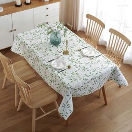 Table Cloth Printed PVC Tablecloth Coffee Dining Waterproof Oil Resistant And Non Washable Plastic