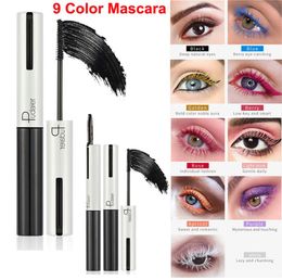 Pudaier 4D Fiber Colorful Lash Mascara with Lashes Comb Eye Makeup Thicker Curling Volumizing Eyelashes Lengthening Waterproof Nob7620857