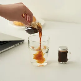 Baking Tools 1PC Mini Mason Jar For Jam Honey Portable Leakproof Coffee Milk Juice Bottle Storage Tank Barista Accessories