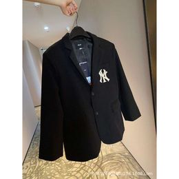 Women's Jackets Autumn Ny Academy Style Embroidered Suit Coat for Women