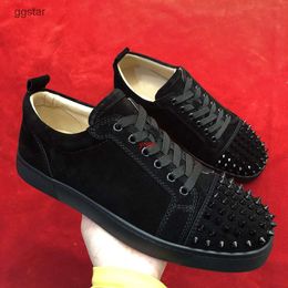 With Box 2024 Red Bottoms Shoes Designer Platform Casual Shoes luxury sneakers GZ VILLAGE Mens Shoe Low Top Lace up Womens Shoe Top Riveted sol DQQJ